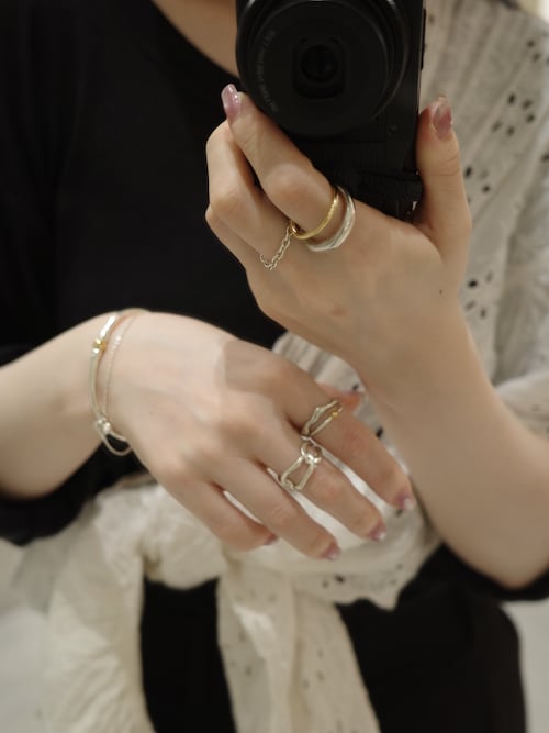 TEN. SILVER925 リップルリング TEN. 指輪 リング SILVER925 リップルリング レディース メンズ