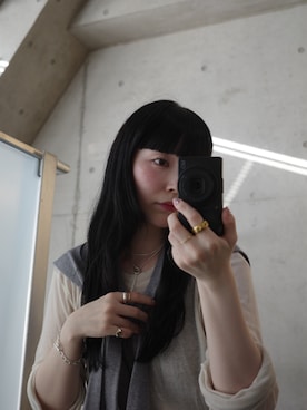 horigamiakaneさん（レディース・156cm）の夏コーディネート