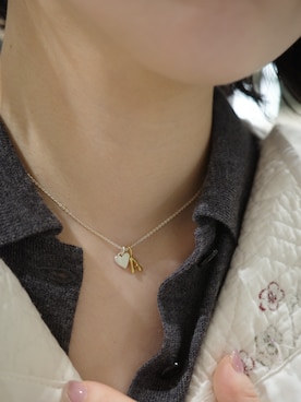 「アイテム（チャーム）」を使った、horigamiakaneさん（レディース・156cm）の冬コーディネート