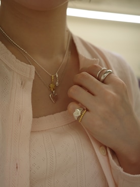 「TEN.（テン）のアイテム」を使った、horigamiakaneさん（レディース・156cm）の春コーディネート