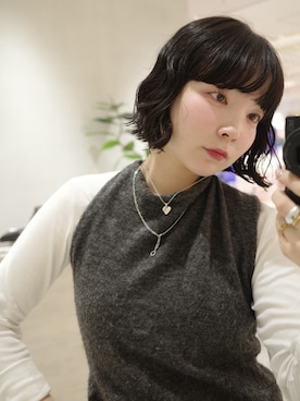 horigamiakaneさん（レディース・156cm）の冬コーディネート