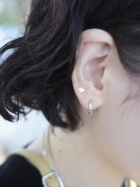 「TEN.（テン）のアイテム（アクセサリー）」を使った、horigamiakaneさん（レディース・156cm）の春コーディネート