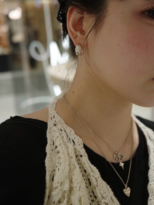 SILVER925 ハートシルフィウムネックレス（ネックレス）｜TEN