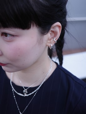 「アイテム（チャーム）」を使った、horigamiakaneさん（レディース・156cm）の秋コーディネート