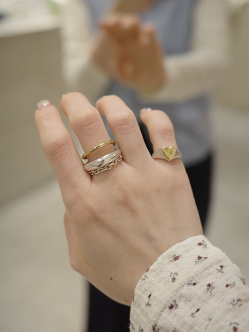 SILVER925 18KGP クロスリング（リング）｜TEN.（テン）のファッション