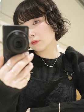 horigamiakaneさん（レディース・156cm）の冬コーディネート