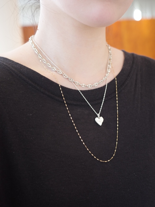 SILVER925 ハートシルフィウムネックレス（ネックレス）｜TEN