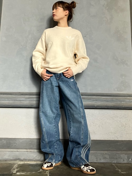 アディダス　オリジナルス　アスレチック　デプト　ニット　セーター　XS adidas ニット セーター Originals アスレチック デプト ニット