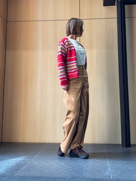 「ing（イング）のアイテム」を使った、asamiさん（レディース・160cm）の秋コーディネート