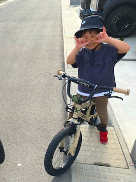 runachin363さん（キッズ・100cm）の春コーディネート