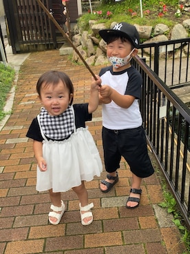 runachin363さん（キッズ・100cm）の夏コーディネート