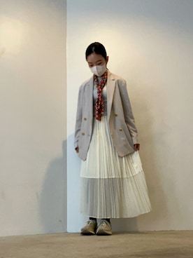 「Noble（ノーブル）のアイテム」を使った、ことりのガワ。さん（レディース・151cm）の春コーディネート