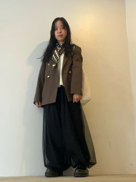 「Noble（ノーブル）のアイテム」を使った、ことりのガワ。さん（レディース・151cm）の秋コーディネート