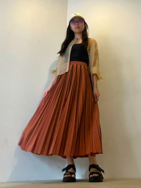 「Noble（ノーブル）のアイテム」を使った、ことりのガワ。さん（レディース・151cm）の夏コーディネート