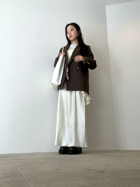 「Noble（ノーブル）のアイテム」を使った、ことりのガワ。さん（レディース・151cm）の春コーディネート