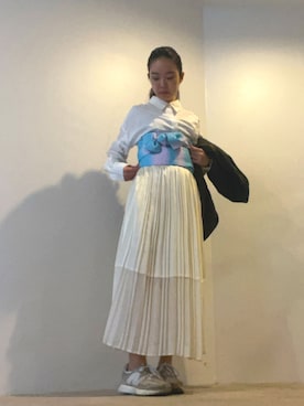 Noble（ノーブル）の「リネンオーバーコクーンシャツ◇（シャツ