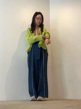 「SHIPS（シップス）のアイテム（トップス）」を使った、ことりのガワ。さん（レディース・151cm）の春コーディネート