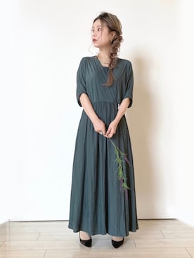 「kaene（カエン）のアイテム」を使った、formformaグランフロント大阪さん（レディース・152cm）の夏コーディネート