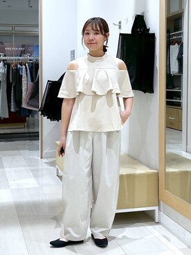 「アイテム（パンプス）」を使った、yukiさん（レディース・154cm・20代）の春コーディネート