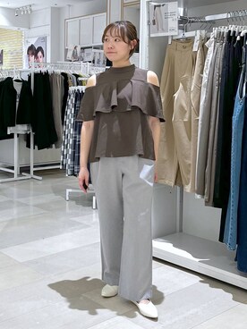 「アイテム（パンプス）」を使った、yukiさん（レディース・154cm・20代）の春コーディネート