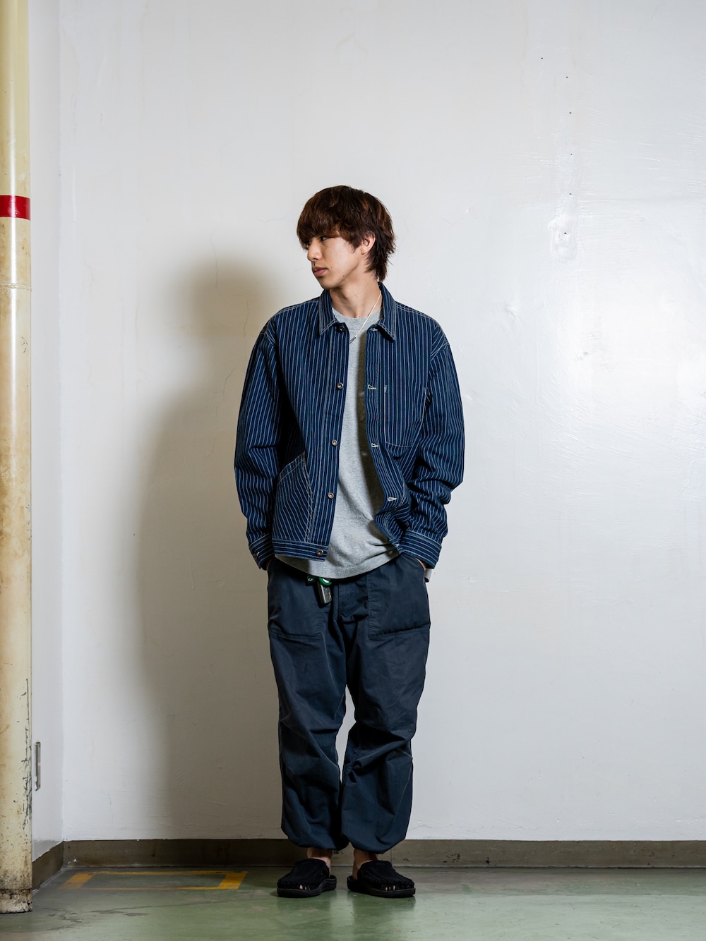 ジャケット・アウター SCHOTT OLD HICKORY DENIMJAKET men's Schott Used SCHOTT Shot Old Hickory Denim Jacket