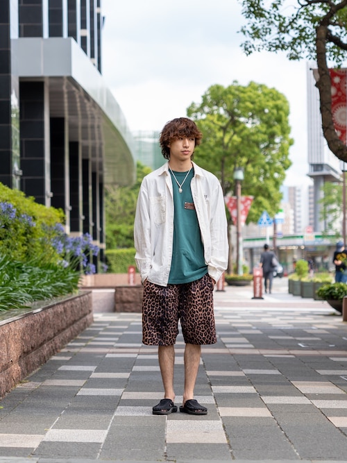 schott（ショット）の「Schott/ショット/LEOPARD SHORTS