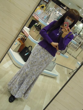 「vingtrois（バントロア）のアイテム」を使った、Ai (アイ)さん（レディース・163cm）の冬コーディネート