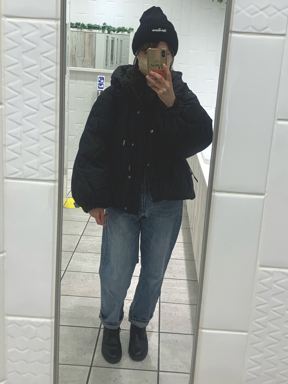 Boka nii ボカニー ワッペンブルゾン