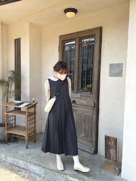 「日系极简」｜nicyuさん（レディース・160cm）の春コーディネート
