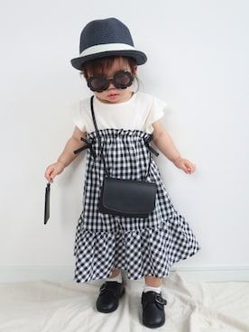 ゆちさん(キッズ・80cm)の夏コーディネート