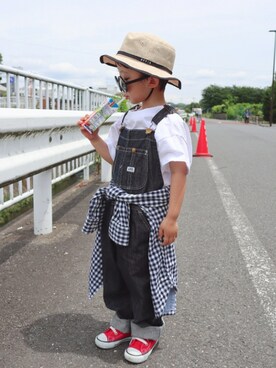 ゆちさん（キッズ・100cm）の夏コーディネート