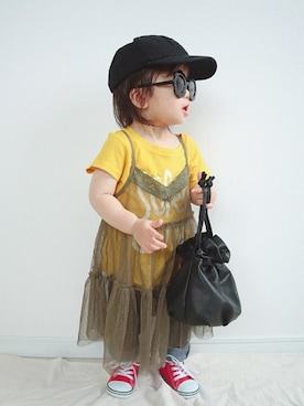 ゆちさん(キッズ・100cm)の夏コーディネート