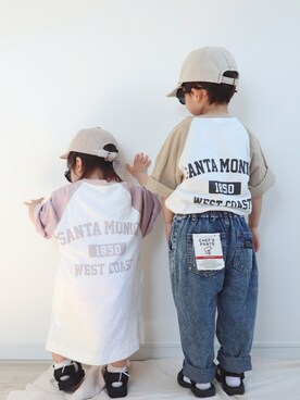 ゆちさん(キッズ・100cm)の夏コーディネート