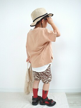 ゆちさん（キッズ・90cm）の夏コーディネート