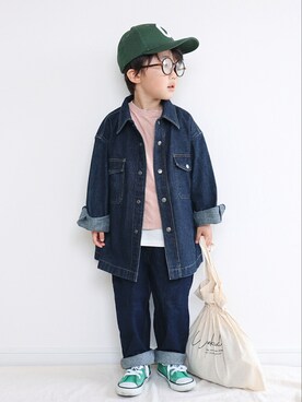 「アイテム（その他）」を使った、ゆちさん（キッズ・100cm）の春コーディネート