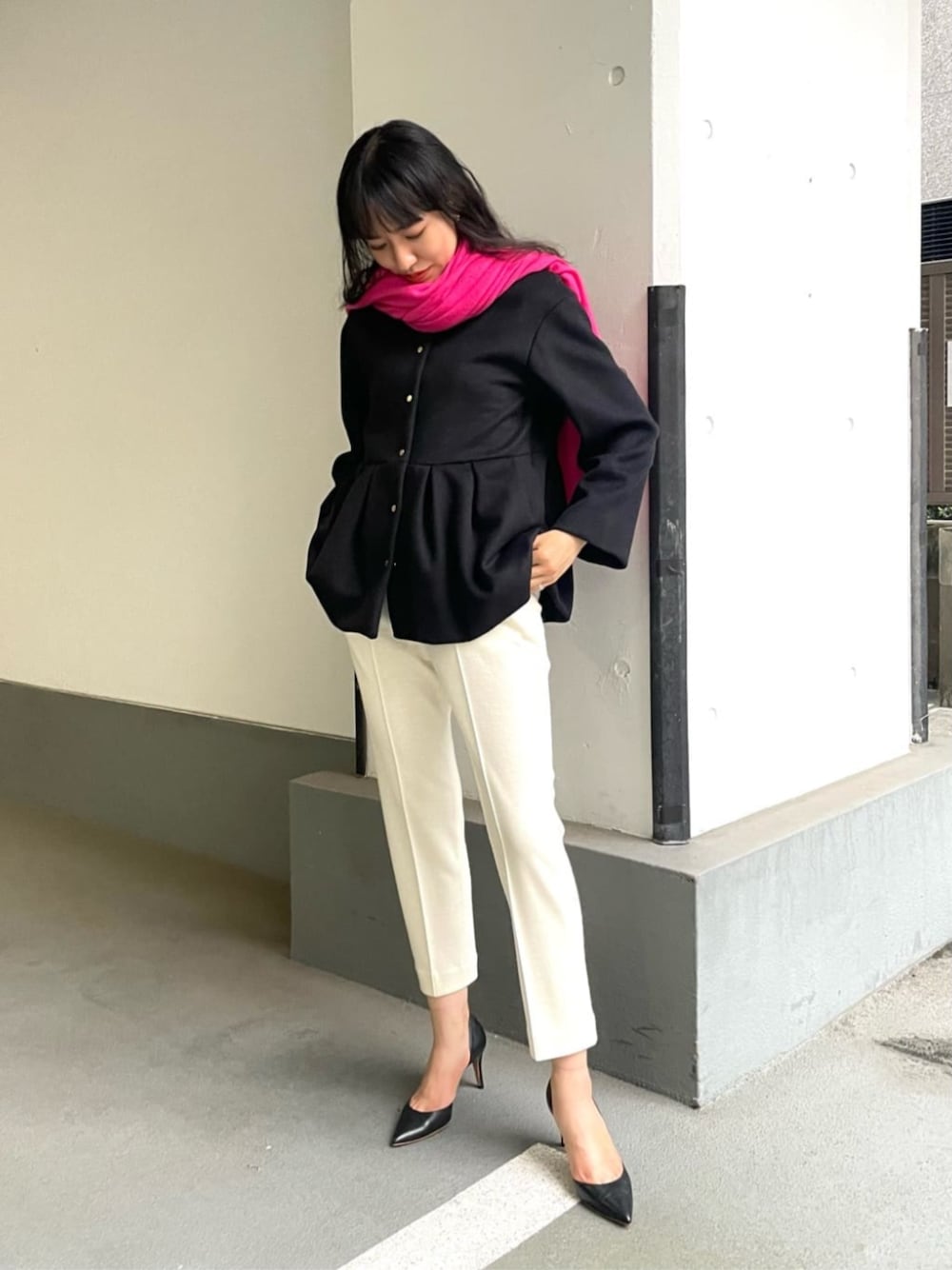 UNITED ARROWS(ユナイテッドアローズ)の「ペプラム ショート UNITED ARROWS(ユナイテッドアローズ)の「ペプラム ショート