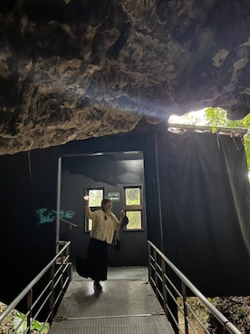 「アイテム（ミリタリージャケット）」を使った、ハルさん（レディース・152cm）の秋コーディネート