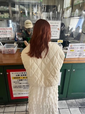 「アイテム（ミリタリージャケット）」を使った、ハルさん（レディース・152cm）の秋コーディネート