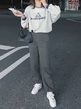 「H&M（エイチ・アンド・エム）のアイテム（バッグ）」を使った、mnm009さん（レディース・164cm）の冬コーディネート