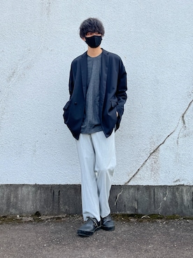 「FIRMUM（フィルマム）のアイテム」を使った、toraoshoさん（メンズ・175cm）の春コーディネート