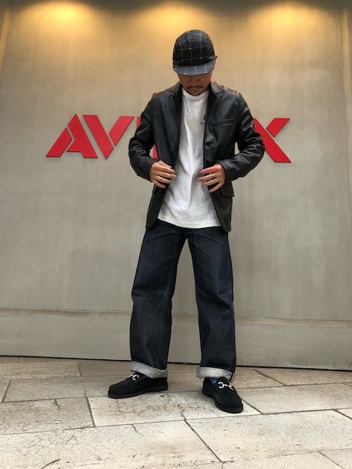 AVIREX 心斎橋Takedaさんのテーラードジャケットを使った ...