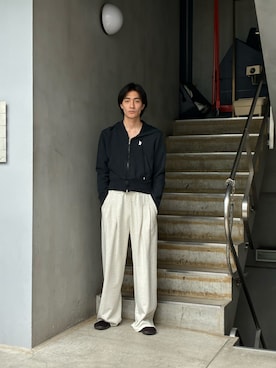 ware-mo-kou 井上慎斗さん（メンズ・184cm）の夏コーディネート