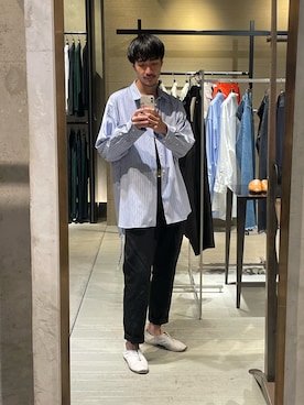 ware-mo-kou 井上慎斗さん（メンズ・184cm）の夏コーディネート