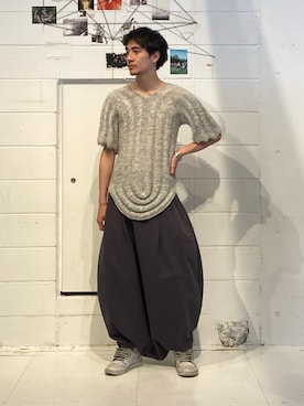 ware-mo-kou 井上慎斗さん(メンズ・184cm)の夏コーディネート