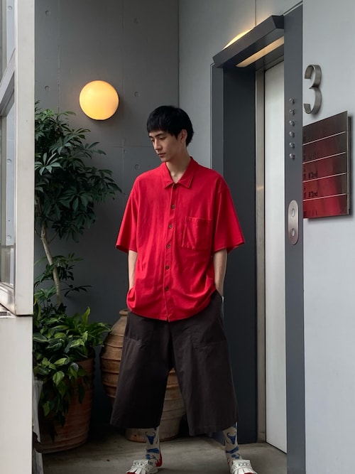 Toironier/トワロニエ/Belted Chino Shorts