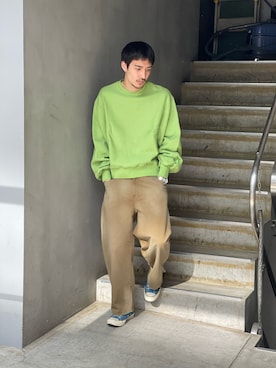ware-mo-kou 井上慎斗さん(メンズ・184cm)の春コーディネート
