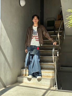 ware-mo-kou 井上慎斗さんのコーディネート