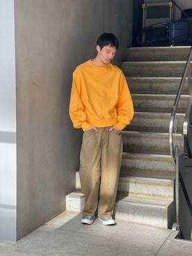 ware-mo-kou 井上慎斗さん(メンズ・184cm)の春コーディネート