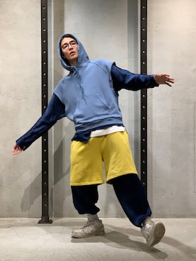 ware-mo-kou 井上慎斗さん（メンズ・185cm）の夏コーディネート