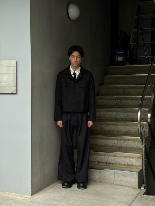 Toironier/トワロニエ/STA-P 2Tuck Side Tuck Pants